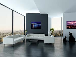 Ultramodern Loft Living Room Interior Ultramodern Loft Living Room Interior